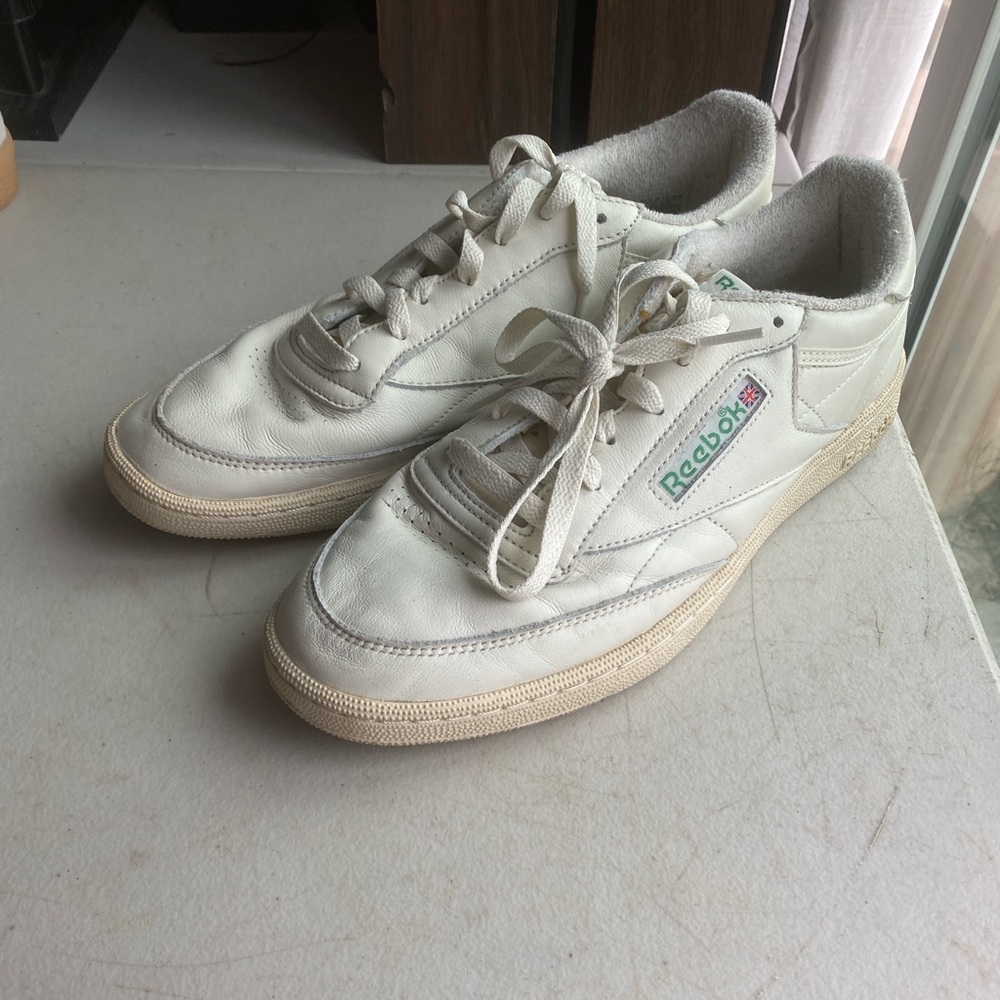 White Reeboks